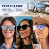 image:imageBlenders Buttertron Series  Single Lens Polarized Sunglasses with CatEye Frames  100 UV Protection  For Men amp WomenVoodoo Vixen
