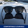image:imageBlenders Buttertron Series  Single Lens Polarized Sunglasses with CatEye Frames  100 UV Protection  For Men amp WomenVoodoo Vixen