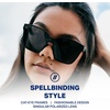 image:imageBlenders Buttertron Series  Single Lens Polarized Sunglasses with CatEye Frames  100 UV Protection  For Men amp WomenVoodoo Vixen