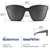 image:imageBlenders Buttertron Series  Single Lens Polarized Sunglasses with CatEye Frames  100 UV Protection  For Men amp WomenVoodoo Vixen