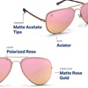 image:imageBlenders Eyewear A Series  Aviator Style Polarized Sunglasses  100 UV Protection  For Men amp WomenAshley Kidd