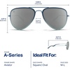 image:imageBlenders Eyewear A Series  Aviator Style Polarized Sunglasses  100 UV Protection  For Men amp WomenMaliblue Moon