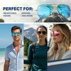 image:imageBlenders Eyewear A Series  Aviator Style Polarized Sunglasses  100 UV Protection  For Men amp WomenMaliblue Moon