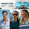 image:imageBlenders Eyewear A Series  Aviator Style Polarized Sunglasses  100 UV Protection  For Men amp WomenPlanet Nine