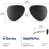 image:imageBlenders Eyewear A Series  Aviator Style Polarized Sunglasses  100 UV Protection  For Men amp WomenSpider Jet