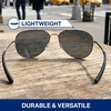 image:imageBlenders Eyewear A Series  Aviator Style Polarized Sunglasses  100 UV Protection  For Men amp WomenSpider Jet