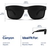 image:imageBlenders Eyewear Canyon  Polarized Sunglasses  Active Style Durable Frame  100 UV Protection  For Men amp WomenBlack Tundra