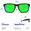 image:imageBlenders Eyewear Canyon  Polarized Sunglasses  Active Style Durable Frame  100 UV Protection  For Men amp WomenCeltic Light