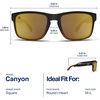 image:imageBlenders Eyewear Canyon  Polarized Sunglasses  Active Style Durable Frame  100 UV Protection  For Men amp WomenGold Punch