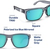image:imageBlenders Eyewear Canyon  Polarized Sunglasses  Active Style Durable Frame  100 UV Protection  For Men amp WomenNorth Point Blue