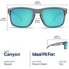 image:imageBlenders Eyewear Canyon  Polarized Sunglasses  Active Style Durable Frame  100 UV Protection  For Men amp WomenNorth Point Blue
