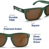 image:imageBlenders Eyewear Canyon  Polarized Sunglasses  Active Style Durable Frame  100 UV Protection  For Men amp WomenPine