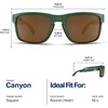 image:imageBlenders Eyewear Canyon  Polarized Sunglasses  Active Style Durable Frame  100 UV Protection  For Men amp WomenPine