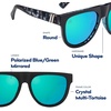 image:imageBlenders Eyewear Clover  Polarized Sunglasses  Durable amp Stylish  100 UV Protection  For Men amp WomenCeltic Heart