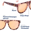 image:imageBlenders Eyewear Clover  Polarized Sunglasses  Durable amp Stylish Frame  100 UV Protection  For Women  Feisty Icon