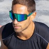 image:imageBlenders Eyewear Eclipse  Polarized Sunglasses  WrapAround Lens  100 UV Protection  For Men amp WomenJaded Tiger