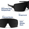 image:imageBlenders Eyewear Eclipse  Polarized Sunglasses  WrapAround Lens  100 UV Protection  For Men amp WomenJet Line