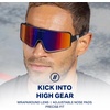 image:imageBlenders Eyewear Eclipse  Polarized Sunglasses  WrapAround Lens  100 UV Protection  For Men amp WomenPhantom Boss