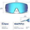 image:imageBlenders Eyewear Eclipse  Polarized Sunglasses  WrapAround Lens  100 UV Protection  For Men amp WomenRainwalker