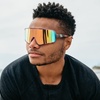 image:imageBlenders Eyewear Eclipse  Polarized Sunglasses  WrapAround Lens  100 UV Protection  Unisex  Cloud Racer