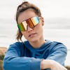 image:imageBlenders Eyewear Eclipse  Polarized Sunglasses  WrapAround Lens  100 UV Protection  Unisex  Cloud Racer