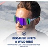 image:imageBlenders Eyewear Eclipse X2 Polarized Sunglasses  WrapAround Lens  100 UV Protection  For Men amp Women  Adventure Land