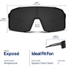 image:imageBlenders Eyewear Expos  Polarized Sunglasses  Lightweight HighPerformance Frame Adjustable Nose Pads  100 UV Protection  For Men amp Women  Dark Bloom