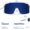 image:imageBlenders Eyewear Expos  Polarized Sunglasses  Lightweight HighPerformance Frame Adjustable Nose Pads  100 UV Protection  For Men amp Women  Wave Dover