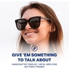 image:imageBlenders Eyewear Grove  Polarized Sunglasses  Butterfly Frames with Acetate Temples  100 UV Protection  For WomenMidnight Drama
