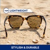 image:imageBlenders Eyewear Grove  Polarized Sunglasses  Butterfly Frames with Acetate Temples  100 UV Protection  For WomenWildcat Love