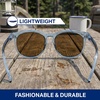 image:imageBlenders Eyewear H Series  Polarized Sunglasses  Round Cat Eye Spring Loaded Hinge  100 UV Protection  For WomenPacific Grace