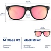 image:imageBlenders Eyewear M Class X2  Polarized Sunglasses  Round Lens Spring Loaded Hinge  100 UV Protection  For Men amp WomenAurora Air