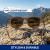 image:imageBlenders Eyewear M Class X2  Polarized Sunglasses  Round Lens Spring Loaded Hinge  100 UV Protection  For Men amp WomenCitrus Blast