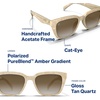 image:imageBlenders Eyewear Mave Polarized Sunglasses for Men amp Women  UV Protection Trendy Active Shades for Outdoors amp BeachBeach Quartz