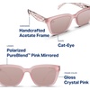 image:imageBlenders Eyewear Mave Polarized Sunglasses for Men amp Women  UV Protection Trendy Active Shades for Outdoors amp BeachPink Quartz