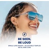 image:imageBlenders Eyewear Meister X2  Polarized Sunglasses  Single Lens Adjustable Temples  100 UV Protection  For Men amp WomenCrystal