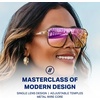 image:imageBlenders Eyewear Meister X2  Polarized Sunglasses  Single Lens Adjustable Temples  100 UV Protection  For Men amp WomenMojave Love