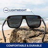 image:imageBlenders Eyewear Meister X2  Polarized Sunglasses  Single Lens Adjustable Temples  100 UV Protection  For Men amp WomenNimble Beast
