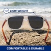 image:imageBlenders Eyewear Meister X2  Polarized Sunglasses with Durable Single Lens Adjustable Temples  100 UV Protection  For Men amp Women  Orange Circuit