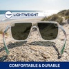 image:imageBlenders Eyewear Meister X2  Polarized Sunglasses with Durable Single Lens Adjustable Temples  100 UV Protection  For Men amp Women  Toro Rojo