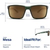 image:imageBlenders Eyewear Mesa  Polarized Sunglasses  Modern Wraparound Frames  100 UV Protection  For Men amp WomenPine