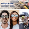 image:imageBlenders Eyewear Millenia DX  Polarized Sunglasses  ScratchResistant Durable Design Metal Core for Enhanced Fit  100 UV Protection  For Men amp Women  ORBR I