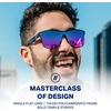 image:imageBlenders Eyewear Millenia X2  Polarized Sunglasses  Flat Mirrored Lens  100 UV Protection  For Men amp WomenBlack Forest