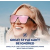 image:imageBlenders Eyewear Millenia X2  Polarized Sunglasses  Flat Mirrored Lens  100 UV Protection  For Men amp WomenDakota Mist