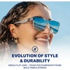 image:imageBlenders Eyewear Millenia X2  Polarized Sunglasses  Flat Mirrored Lens  100 UV Protection  For Men amp WomenSilver Strike
