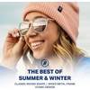 image:imageBlenders Eyewear North Park  Polarized Sunglasses  Classic Shape Mixed Metal Frame  100 UV Protection  For Men amp WomenAspen Rose