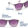 image:imageBlenders Eyewear North Park  Polarized Sunglasses  Classic Shape Mixed Metal Frame  100 UV Protection  For Men amp WomenBerry Loud