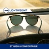 image:imageBlenders Eyewear North Park  Polarized Sunglasses  Classic Shape Mixed Metal Frame  100 UV Protection  For Men amp WomenEmerald