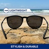 image:imageBlenders Eyewear North Park  Polarized Sunglasses  Classic Shape Mixed Metal Frame  100 UV Protection  For Men amp WomenMatte Black