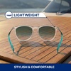 image:imageBlenders Eyewear North Park  Polarized Sunglasses  Classic Shape Mixed Metal Frame  100 UV Protection  For Men amp WomenTropical Current